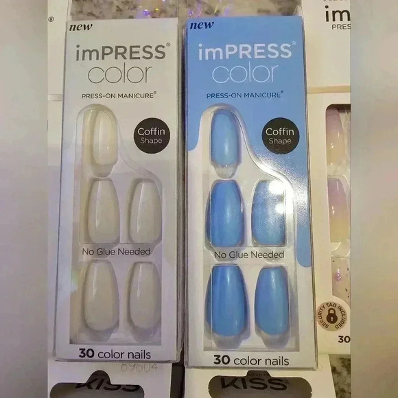 ImPress Nail and Toe Nail Variety Bundle of 6 NEW - Picture 3 of 6